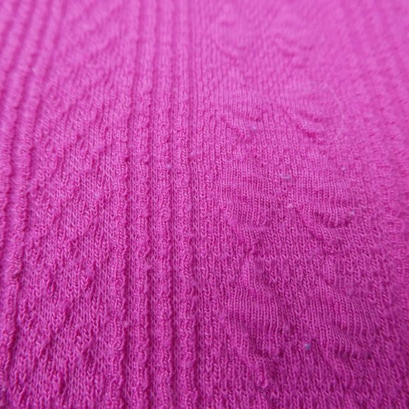 Vintage 70s Mixed Media Sweatshirt Sweater Quarter Zip Butterflies Mock Neck M - Picture 6 of 8